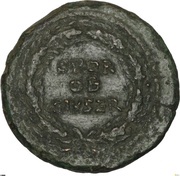 Sestertius - Galba S P Q R O B CIV SER, Rome, 68-69 reverse image