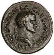 Sestertius - Galba LIBERTAS PVBLICA S C; Libertas obverse image