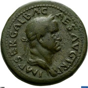Sestertius - Galba and Livia AVGVSTA S C obverse image