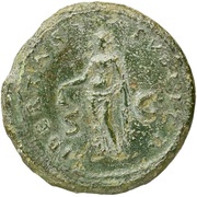 Sestertius - Galba LIBERTAS PVBLICA S C; Libertas, Rome, 68-69 reverse image
