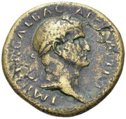 Sestertius - Galba S C; Victory obverse image