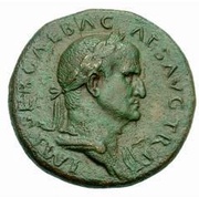 Sestertius - Galba S C; Victory obverse image