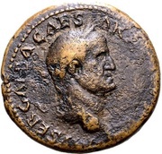 Sestertius - Galba S C; Victory obverse image
