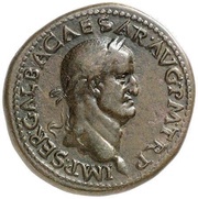 Sestertius - Galba S C; Victory obverse image