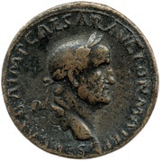 Sestertius - Galba CONCORD AVG S C; Concordia obverse image