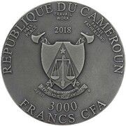 3000 Francs Year of the Dog obverse image
