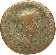 Sestertius - Galba S C; Victory obverse image