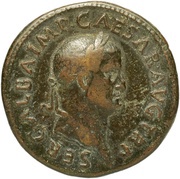 Sestertius - Galba S C; Victory obverse image