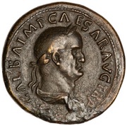 Sestertius - Galba S P Q R O B CIV SER obverse image