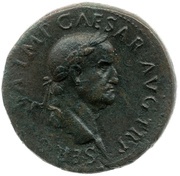 Sestertius - Galba S P Q R OB CIVES SERVATOS obverse image