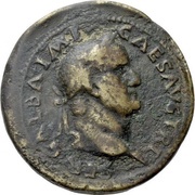 Sestertius - Galba PAX AVG S C; Pax obverse image