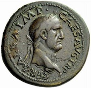 Sestertius - Galba S C; Victory obverse image