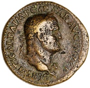 Sestertius - Galba ADLOCVTIO S C obverse image