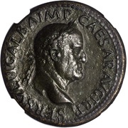 Sestertius - Galba HISPANIA CLVNIA SVL S C obverse image