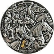 3000 Francs The Four Horsemen of the Apocalypse, Cameroon, 2019 reverse image