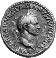Sestertius - Vespasian, Titus, and Domitian T ET DOMITIANVS CAESA S C obverse image