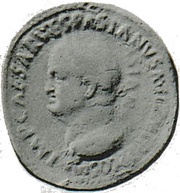Sestertius - Vespasian LIBERTAS PVBLICA S C; Libertas obverse image