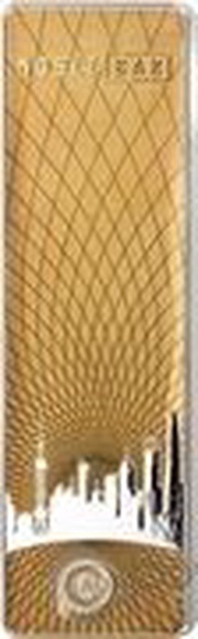 3000 Francs Shanghai; gold, Cameroon, 2020 reverse image