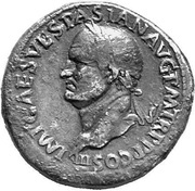 Sestertius - Vespasian IVDAEA CAPTA S C; Judaea obverse image
