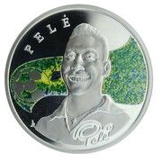 100 Dram Pelé reverse image
