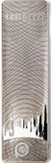 3000 Francs Shanghai; white rhodium reverse image