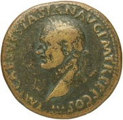 Sestertius - Vespasian S P Q R ADSERTORI LIBERTATIS PVBLIC obverse image