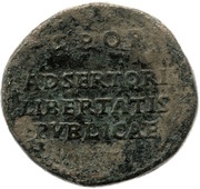 Sestertius - Vespasian S P Q R ADSERTORI LIBERTATIS PVBLICAE, Rome, 71 reverse image