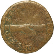 Sestertius - Vespasian FIDES EXERCITVVM S C, Rome, 71 reverse image