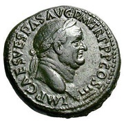 Sestertius - Vespasian LIBERTAS PVBLICA S C; Libertas obverse image