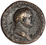 Sestertius - Titus S C obverse image