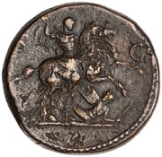 Sestertius - Titus S C, Rome, 72 reverse image