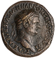 Sestertius - Titus S C obverse image