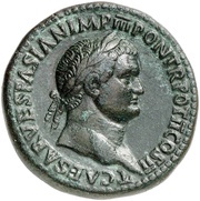 Sestertius - Titus S C obverse image