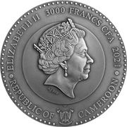 3000 Francs Saturn obverse image
