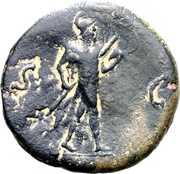 Sestertius - Vespasian S C; Mars, Rome, 72-73 reverse image