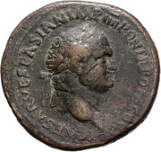 Sestertius - Titus IVDAEA CAPTA S C obverse image