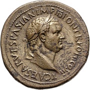 Sestertius - Titus S C obverse image