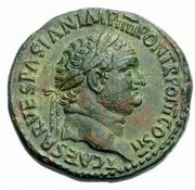 Sestertius - Titus VICTORIA AVGVSTI S C; Victory obverse image