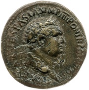 Sestertius - Titus IVDAEA CAPTA S C obverse image