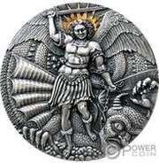 3000 Francs Archangel Michael, Cameroon, 2022 reverse image