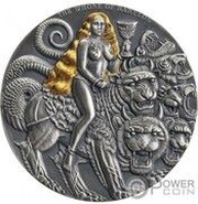 3000 Francs Whore of Babylon, Cameroon, 2022 reverse image