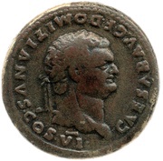 Sestertius - Domitian S C; Mars obverse image