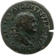Sestertius - Titus FELICIT AVGVST S C; Felicitas obverse image