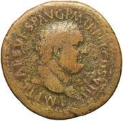 Sestertius - Titus IVD CAP S C; Judaea obverse image