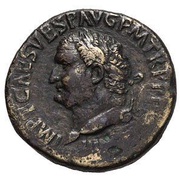 Sestertius - Titus IVD CAP S C; Judaea obverse image