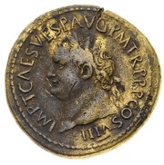 Sestertius - Titus PAX AVGVSTI S C; Pax obverse image