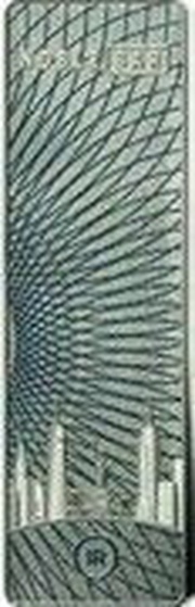 3000 Francs New York; iridium reverse image