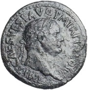 Sestertius - Titus VICTORIA AVG S C; Victory obverse image