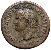 Sestertius - Titus VICTORIA AVGVST S C; Victory obverse image