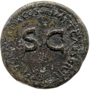 Sestertius - Vespasian IMP T CAES DIVI VESP F AVG P M TR P P P COS VIII, Rome, 80-81 reverse image